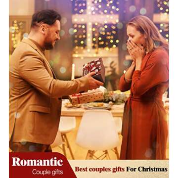 FONDBLOU Anniversary Gifts for couples - Mr Mrs Wine Glasses Set, Funny Engagement Gifts for Couples,Newlywed,Bride and Groom,Bridal Shower Gifts, Unique Christmas Valentines Wedding Gifts for Him Her