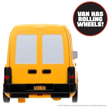Super Mario Van Playset with Mini Mario Figure for Kids