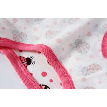 Boboking Soft Cotton Panties for Girls (Pack of 6) - Ages 6-7