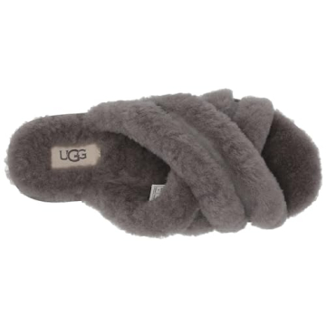UGG Women's Scuffita Slipper, Charcoal, 8