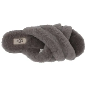 UGG Women's Scuffita Slipper, Charcoal, 8