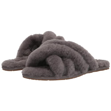 UGG Women's Scuffita Slipper, Charcoal, 8