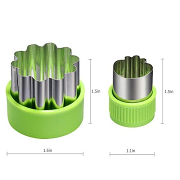 Fun 24 pcs Vegetable Cutter Set for Kids Meals