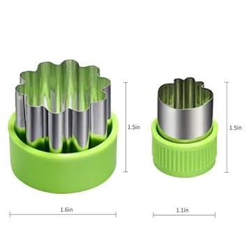 Fun 24 pcs Vegetable Cutter Set for Kids Meals