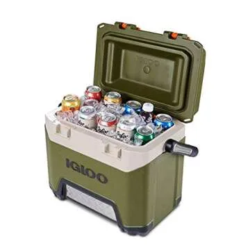 Igloo BMX 25 Quart Green and Orange