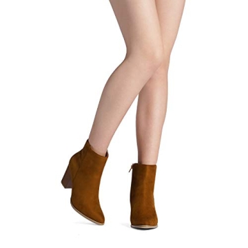 DREAM PAIRS Women's Ankle Boots Chic Block Heel Booties