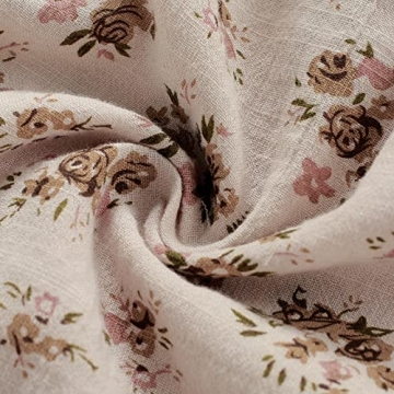 Fernvia Newborn Toddler Baby Girl Romper Vintage Boho Floral Print Short Sleeve Summer Clothes 3 6 12 18 24 Months