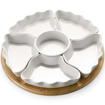 DOWAN Budle- Appetizer Serving Tray and Taco Holder