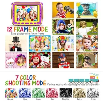 Ourlife Kids Waterproof Camera for Young Photographers