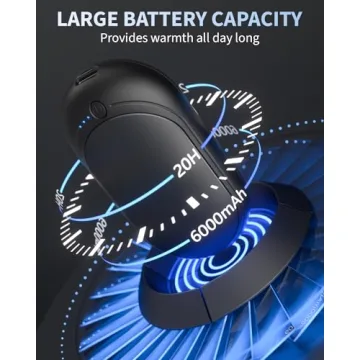 Portable Electric Hand Warmers by KNIFOD - Rechargeable Warmth