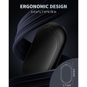 Portable Electric Hand Warmers by KNIFOD - Rechargeable Warmth