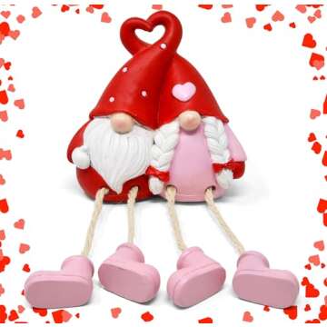 Adorable Gift Boutique Valentine Gnomes Decor for Home