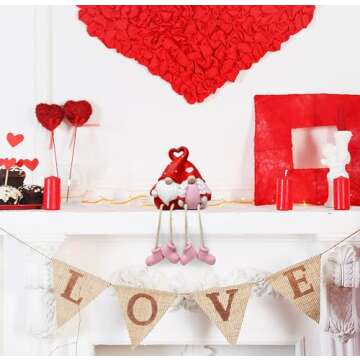 Adorable Gift Boutique Valentine Gnomes Decor for Home