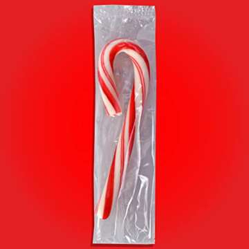 Spangler Red and White Peppermint Mini Canes 240 Count Box