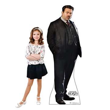 Advanced Graphics Jacob Kowalski Life Size Cardboard Cutout Standup - Fantastic Beasts and Where to Find Them (2016 Film)