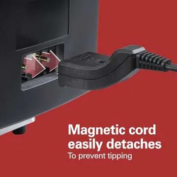 Hamilton Beach 35032 Professional Style Electric Deep Fryer, Frying Basket with Hooks, 1500 Watts, 3 Liters, Stainless Steel