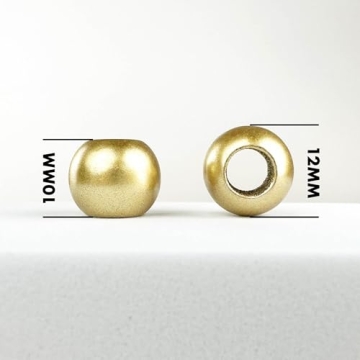 Multicolor Large Hole Acrylic Beads for Crafts