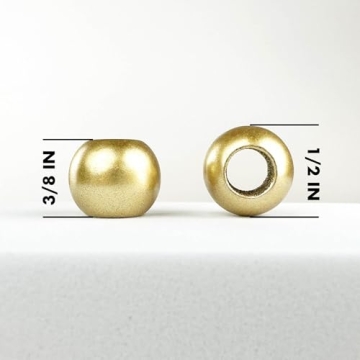 Multicolor Large Hole Acrylic Beads for Crafts