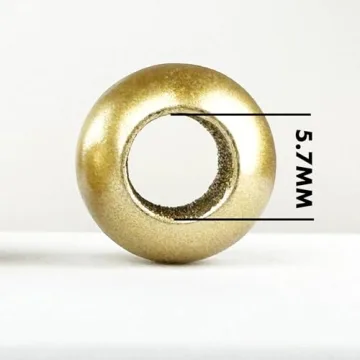 Multicolor Large Hole Acrylic Beads for Crafts