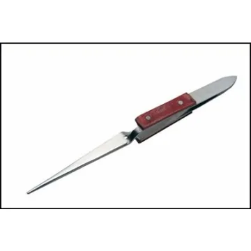 Cross Lock Fiber Grip Soldering Tweezers Set - 3 Pieces