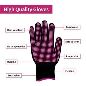 HTVRONT Heat Resistant Gloves for Sublimation and More