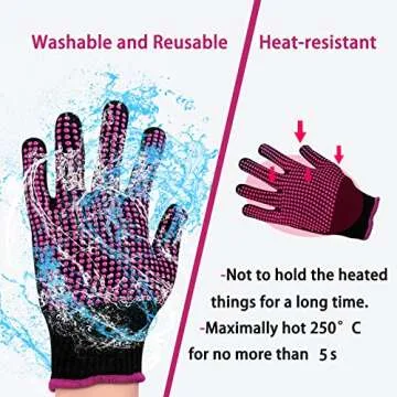 HTVRONT Heat Resistant Gloves for Sublimation and More