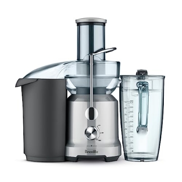Breville RM-BJE430SIL Juicer, Renewed Brushed Steel