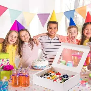 Hoewina 6PCS Cupcake Boxes for Stylish Transport