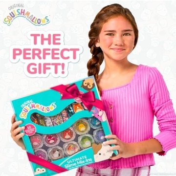 Squishmallows Slime Mix-Ins, 10-Pack of Fun for Kids