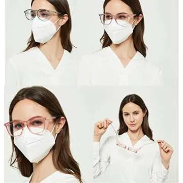 Stylish MINCL Anti-Fog Safety Goggles for Outdoor Fun