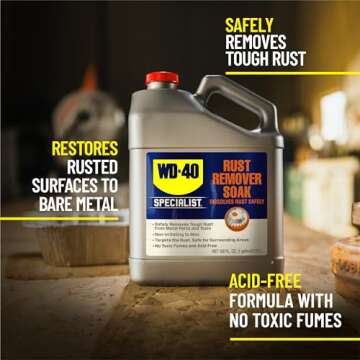 WD-40 Specialist Rust Remover Soak, One Gallon