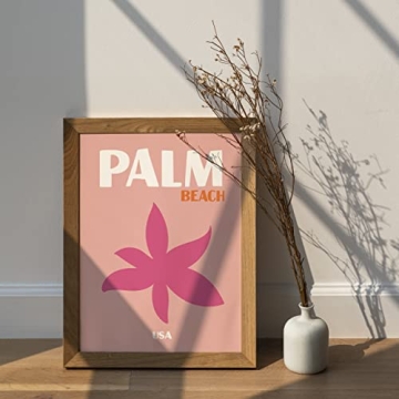 EDUS Preppy Room Decor Set of 9 Aesthetic Art Prints