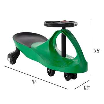 Wiggle Car - Ride on Toy for Ages 3 and Up - Toddler Ride on Toys with no Batteries, Gears, or Pedal...