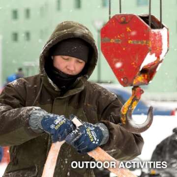 KAYGO Insulated Winter Work Gloves for Outdoor Tasks