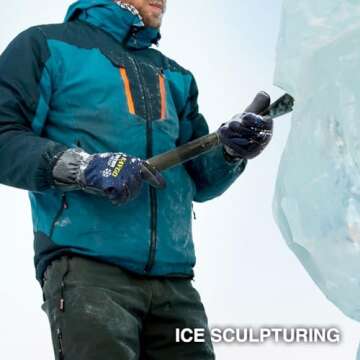 KAYGO Insulated Winter Work Gloves for Outdoor Tasks