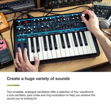 Novation Bass Station II Analog Monosynth with Sequencer and Filters