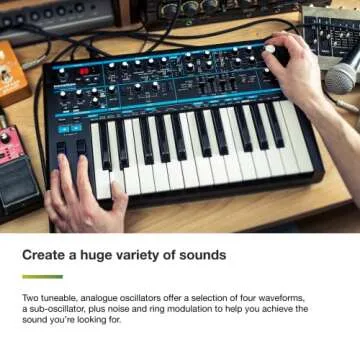 Novation Bass Station II Analog Monosynth with Sequencer and Filters