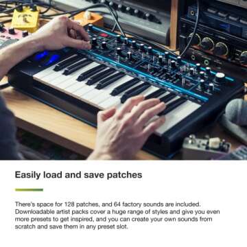 Novation Bass Station II Analog Synth - Versatile and Compact