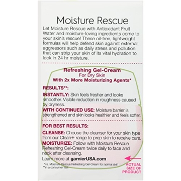 Garnier SkinActive Moisture Rescue Gel Cream Hydrating Moisturizer