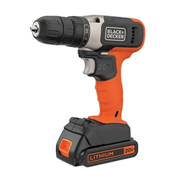 BLACK+DECKER 20V MAX Cordless Drill Kit for DIY Lovers