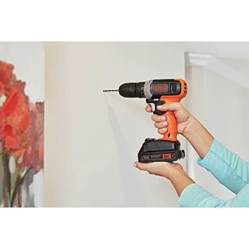 BLACK+DECKER 20V MAX Cordless Drill Kit for DIY Lovers
