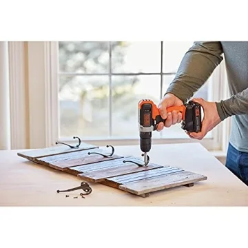 BLACK+DECKER 20V MAX Cordless Drill Kit for DIY Lovers