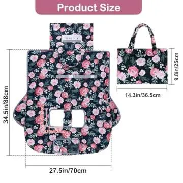 Basumee Shopping Cart Cover for Baby High Chair Seat Cover