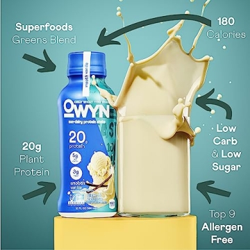 OWYN Plant-Based Protein Shake - Delicious Vegan Protein