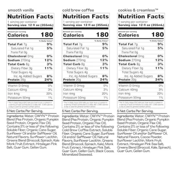 OWYN Plant-Based Protein Shake - Delicious Vegan Protein