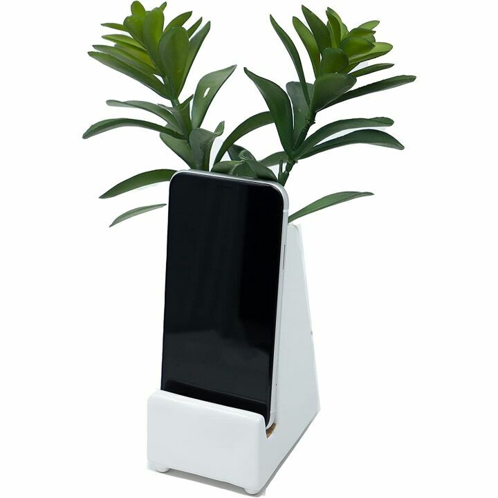Ceramic Phone Stand & Planter for All Smartphones