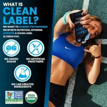 Clean Label Organic Fruit Smoothie Sports Pouches - Healthy Nutrition Drinks, Gluten Free, Caffeine Free, Vegan, Kosher, Convenient Snacks - Banana, Strawberry, & Blueberry Smoothie – 8 Pouch Pack