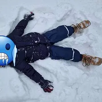 kimmyku Toddler Waterproof Winter Thinsulate Snow Ski Gloves for Kids Childs Boy Girls Light Pink 3 4 5 Years