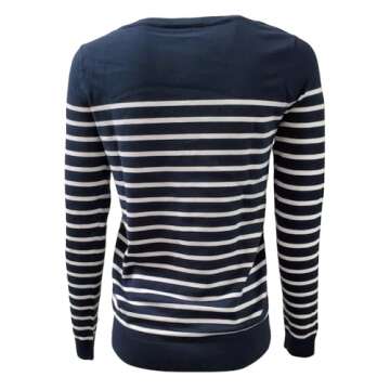 Tommy Hilfiger Women's Stripe Boatneck Sweater for Stylish Comfort