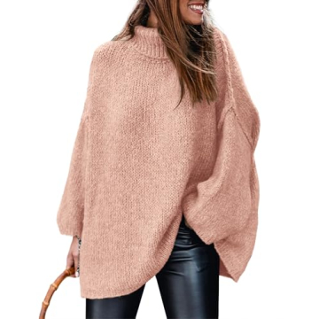 PRETTYGARDEN Women's Turtleneck Sweater - Cozy Chic Style